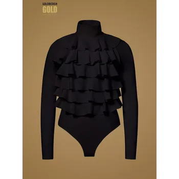 Cyklistické kalhoty Dámské body Goldbergh Mystique Ski Body Black