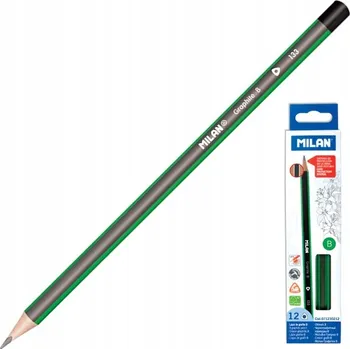 Tradiční tužka Milan B 1 ks