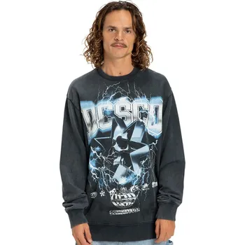 Pánská mikina mikina DC Skull Shock Crew - KVJ0/Black XL