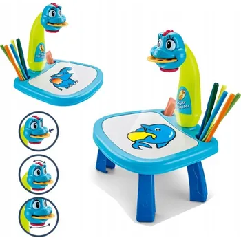 Projektor Multifunkční projektor na kreslení, modrý