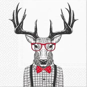 Papírový kapesník Paw Ubrousky PAW Dekor L (20ks) Oh Deer 596712