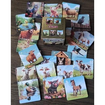 Pexeso Mičánek Pexeso LUX v krabičce - ZOO kreslené 596684