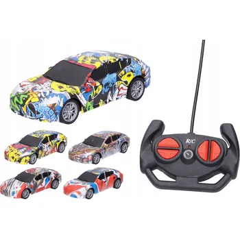 autíčko RC auto Wiki s graffiti, dálkové ovládání, 18 cm