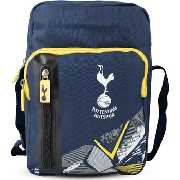 TOTTENHAM HOTSPUR FC Taška přes rameno Tottenham Hotspur, tmavě modrá, 3 kapsy