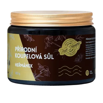 Koupelová sůl Přírodní sůl do koupele Heřmánek