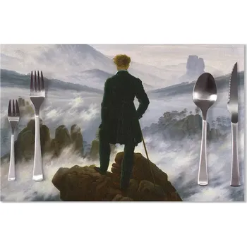 prostírání Sablio Prostírání Poutník nad mořem mlhy - Caspar David Friedrich: 40x30cm