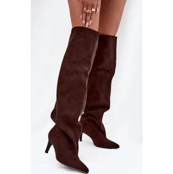 Dámské kozačky Kozačky na podpatku model 216996 Step in style 41