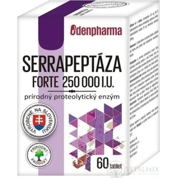 EDENPharma Serrapeptáza forte 250 000 IU tbl 60 ks