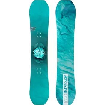 Snowboard Raven PRO Marble Carbon Mint 150 cm + DÁREK + Doprava ZDARMA