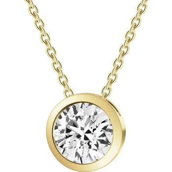 Náhrdelník Zlatý náhrdelník s laboratorním briliantem - 0,52 ct - ryzost 585 - 502.109