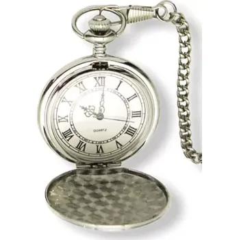 Hodinky Klenoty Budín Luxusní stříbrné kapesní hodinky retro BADUS 11960913 s římskými číslicemi (Klenoty Budín Luxusní stříbrné kapesní hodinky retro BADUS 11960913 s římskými číslicemi)