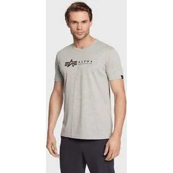 Pánská móda Alpha Industries Souprava triček Alpha Label 118534 Barevná Regular Fit XXL