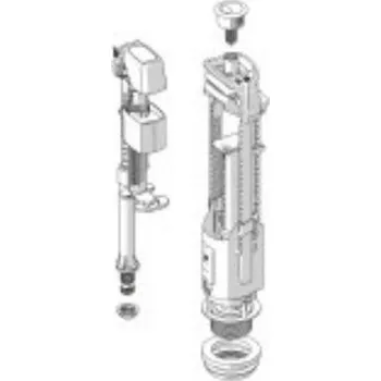 splachovač Jika Jika Kompletní splachovací mechanismus DualFlush, závit 3/8" H8916170000001