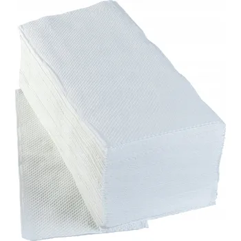 Papírový ručník PAPÍROVÝ RUČNÍK ZZ X 1W BÍLÝ 200ks CELULÓZOVÉ LISTY - MB SERVIS