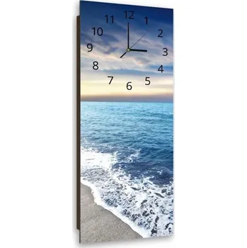 Obraz Obraz s hodinami Mořský břeh 25x65