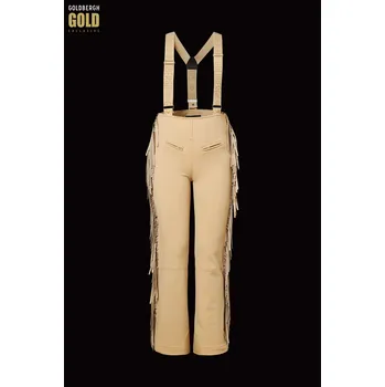 Cyklistické kalhoty Dámské lyžařské kalhoty Goldbergh Cowboy Ski Pants Caramello