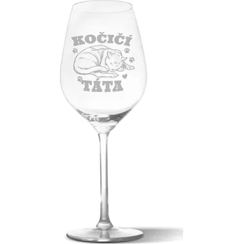 Víno Sablio Sklenička na víno Kočičí táta: 49 cl
