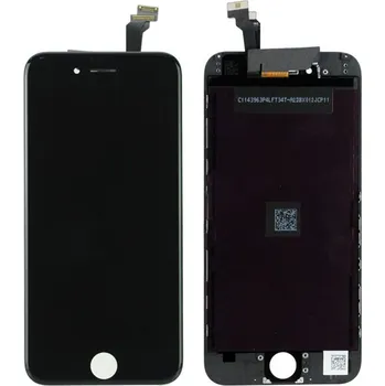 Premium LCD displej s dotykovým sklem a rámečkem pro iPhone 6 - černý