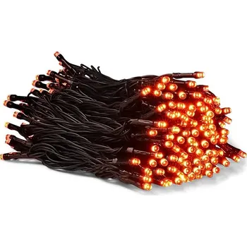 Vánoční dekorace Senzanakupy Vnitřní řetěz 30 m 300 LED, červený, 8 programů