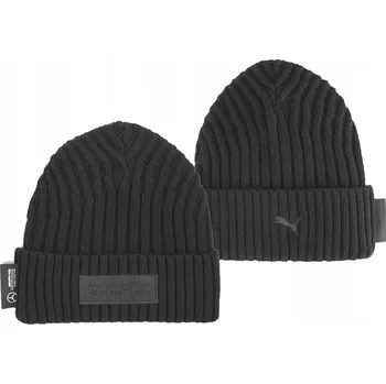 Čepice Puma zimní čepice beanie černá, univerzální velikost