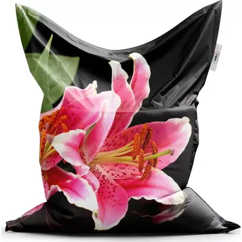 Sedací pytel Sablio Sedací vak Classic Lilie - 150x100 cm