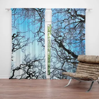 Závěs Sablio Závěs Holé větve: 2ks 140x250cm