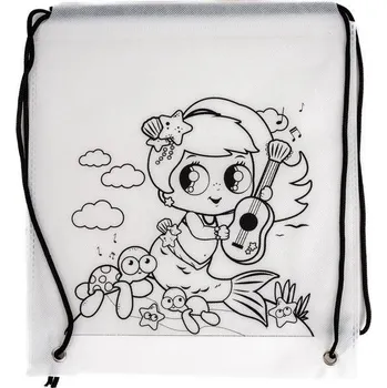 Školní sáček FANDY Pytlík na přezůvky Tinting 01 mořská panna