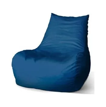 Sedací pytel Sedací vak Bean Námořní modrá: 100 x 90 x 45 cm (cs, Sablio)