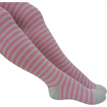 Dámské punčochy Dětské punčocháče Bopik T - 56 / růžová/šedá