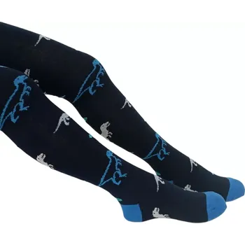 Dámské punčochy Dětské punčocháče Dinosaurus - 92-98 / tmavě modrá