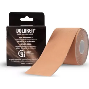 Bylinná léčivá mast DOLAREN tejpovací páska s opakovanou aktivací s OZOILE
