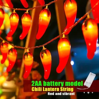 Obraz BAF Světelný řetěz Papričky 2 m, 10 LED