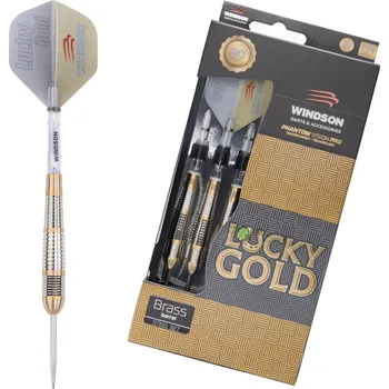 WINDSON Set šipek LUCKY GOLD 20g Brass - Steel 20g