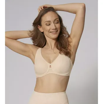 Podprsenka Dámská podprsenka Wild Rose Sensation W01 béžová - Triumph BROWN 90C