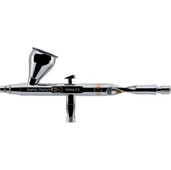 Stříkací pistole Dvojčinná stříkací airbrush pistole Gaahleri Premium GHPM-Mobius s tryskou 0,3 mm