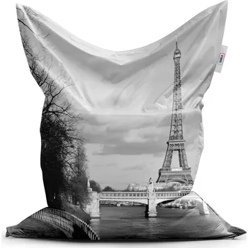 Sedací pytel Sablio Sedací vak Classic Eiffelova věž 5 - 150x100 cm