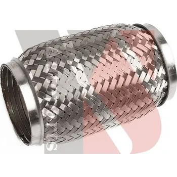 Zadní díl výfuku Flexibilní trubka, výfukový systém YSPARTS 75X150 INTERLOCK