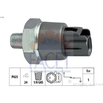 Olejový tlakový spínač FACET (7.0188)