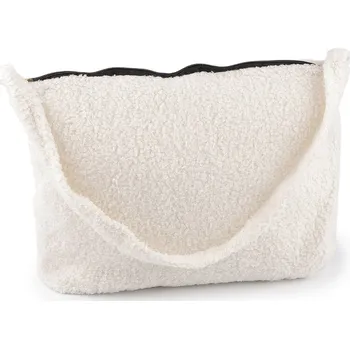 Kabelka Kabelka / taška Teddy 39x29 cm, střední, 1 krémová světlá