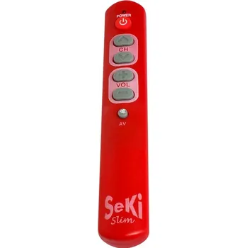 SEKI SLIM červený - Univerzální dálkový ovladač