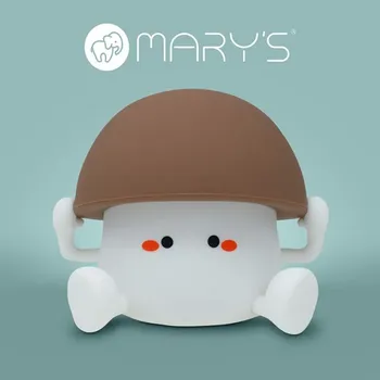 Stojací lampa Eco Light Maryina noční lampička LED Houbová