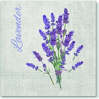 Papírový kapesník Paw Ubrousky PAW Dekor L (20ks) Lavender for You 596185