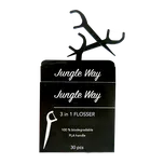 Jungle Way Mezizubní párátka 30 ks černá