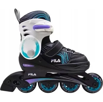 Kolečkové brusle Dětské KOLEČKOVÉ BRUSLE FILA JUNIOR SUNRISE nastavitelné ABEC-5 vel 34-37