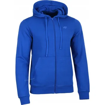 Pánská mikina 4F PÁNSKÁ MIKINA S KAPUCÍ BAVLNA NA ZIP / vel L