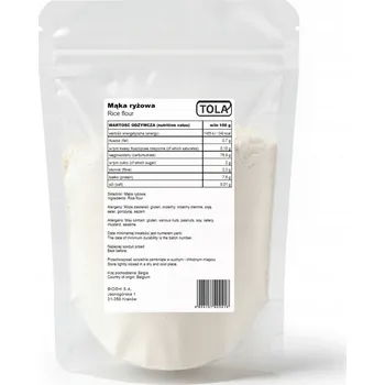Mouka Rýžová mouka 2kg - přírodní, vysoká kvalita TOLA
