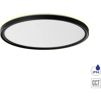 Koupelnové svítidlo Prezent CORDIA stropní svítidlo LED 18W 1620lm 3000K-6000K 29,5cm, IP54 kulaté, černé