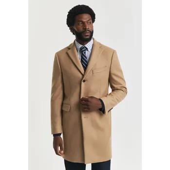 KABÁT GANT CLASSIC WOOL COAT MUSTARD BEIGE