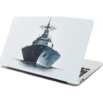 samolepka Sablio Samolepka na notebook Válečná loď na klidném moři - 29x20 cm