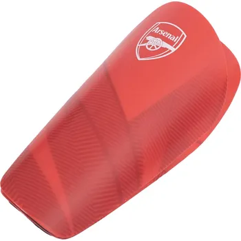 Fotbalový chránič Arsenal FC Dětské chrániče holení Arsenal FC, červené, slip-in, 10–12 let